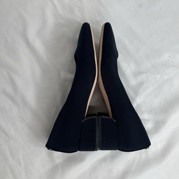 Donald Pliner Navy Blue Dreww Slip On Pump Shoes Size 8.5 M, classic, elegant - Picture 7 of 10